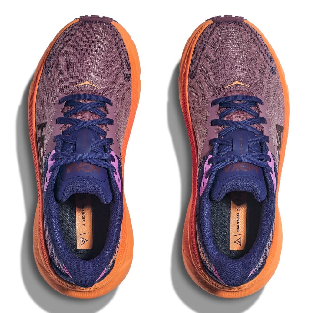 Hoka Women's Challenger ATR 7 Women's Shoes - BlackToe Running#colour_wistful-mauve-cyclamen