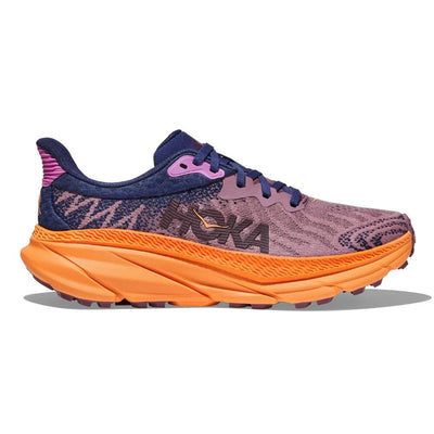 Hoka Women's Challenger ATR 7 Women's Shoes - BlackToe Running#colour_wistful-mauve-cyclamen