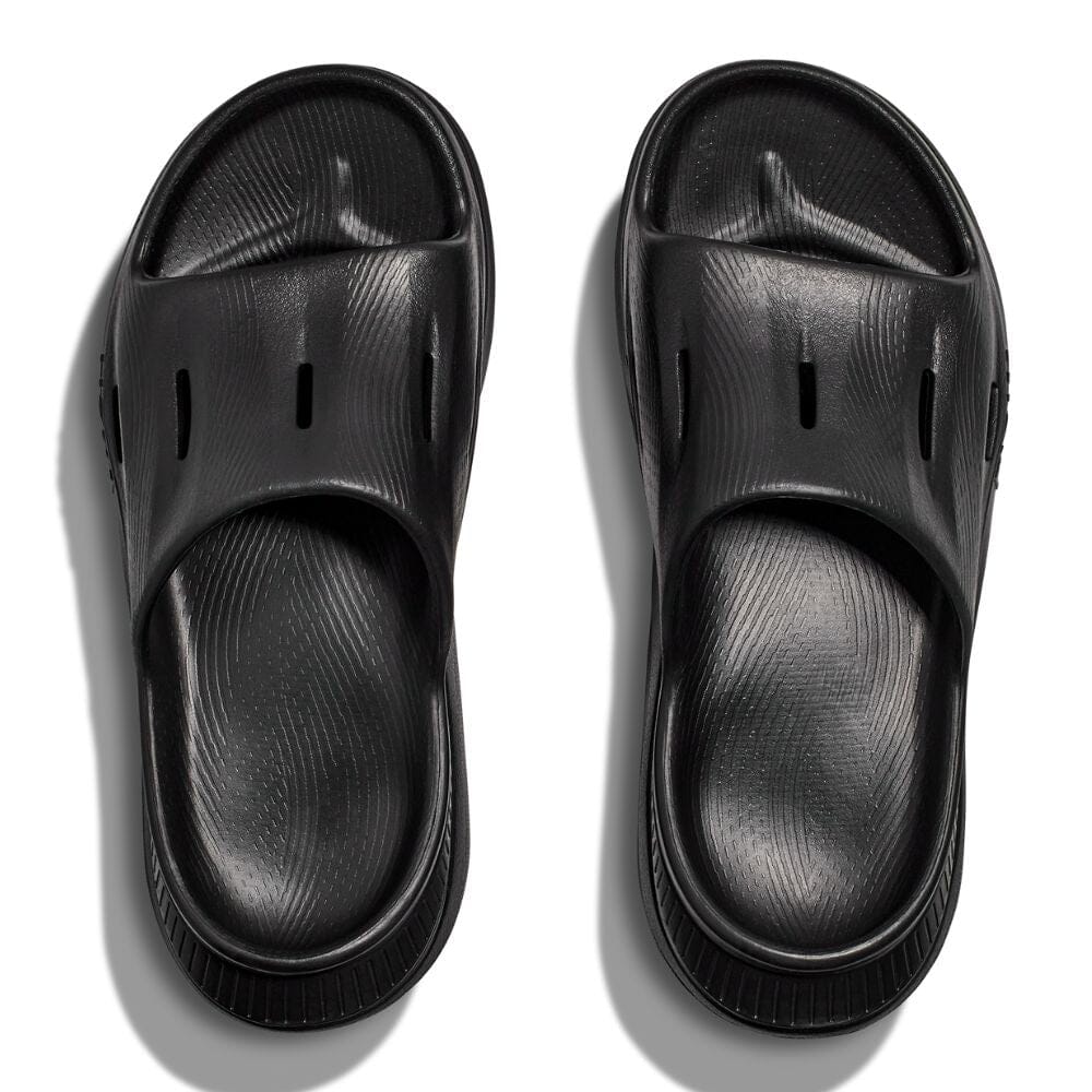 Hoka Ora Recovery Slide 3 - Black - BlackToe Running