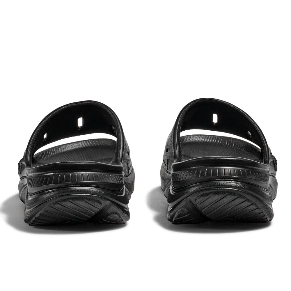 Hoka Ora Recovery Slide 3 - Black - BlackToe Running#colour_black
