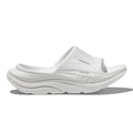 Hoka Ora Recovery Slide 3 - White & White - BlackToe Running#colour_white-white