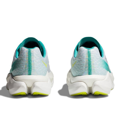Hoka Men's Mach X Men's Shoes - BlackToe Running#colour_white-blue-glass