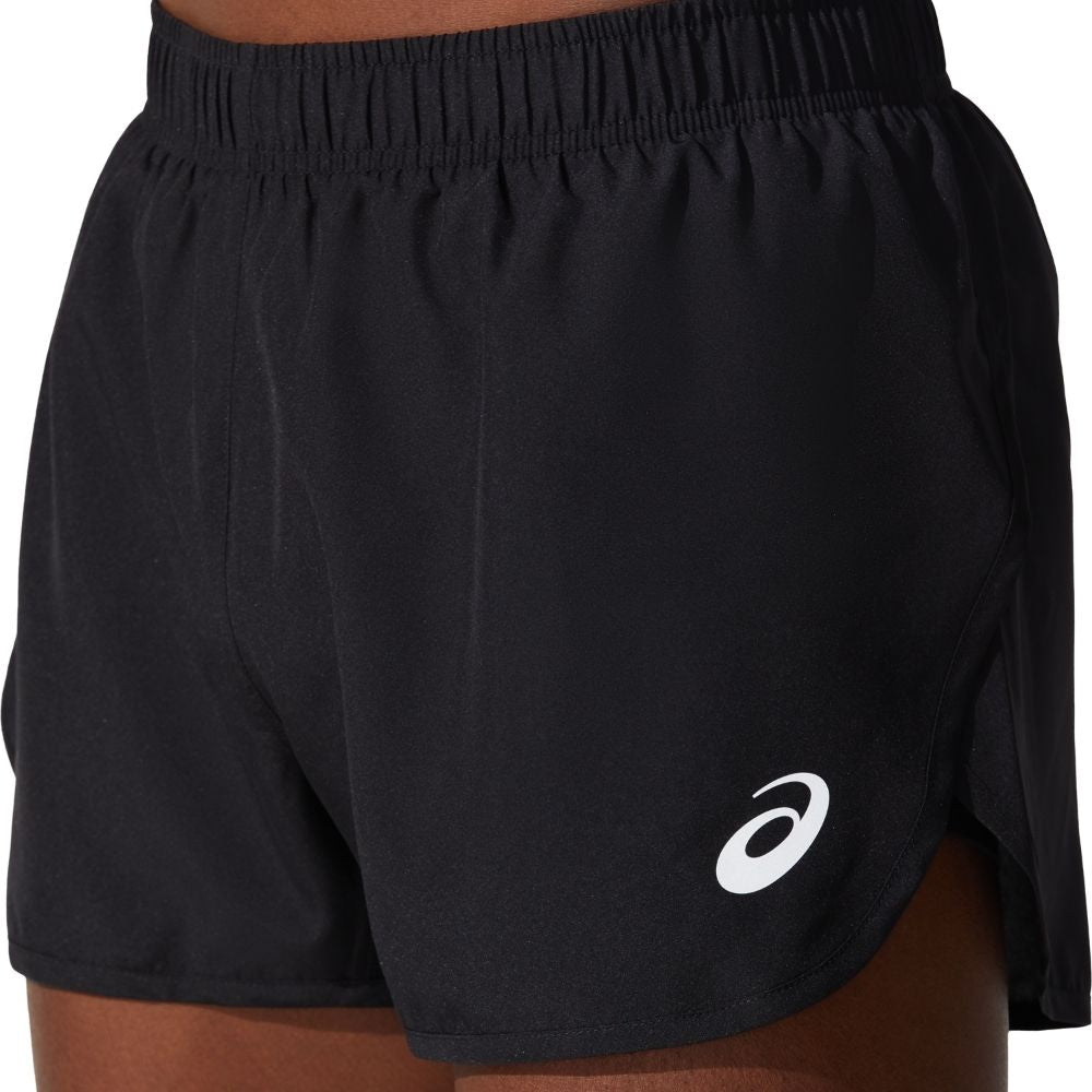 Asics Men's Silver Split Short - BlackToe Running#colour_performance-black