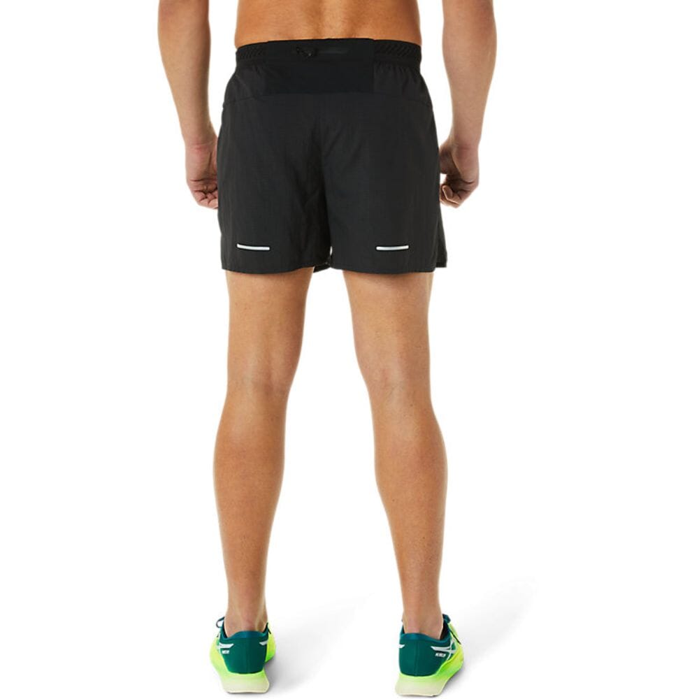 Asics Men's Ventilate 5in Short Men's Bottoms - BlackToe Running#colour_performance-black