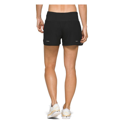 Asics Women's Ventilate 2-N-1 3.5inch Short Women's Shorts - BlackToe Running#colour_performance-black