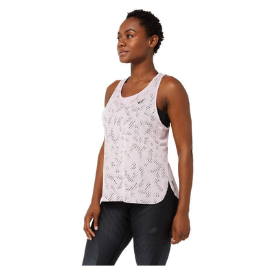 Asics Women's Ventilate Actibreeze Tank Women's Tops - BlackToe Running#colour_barely-rose