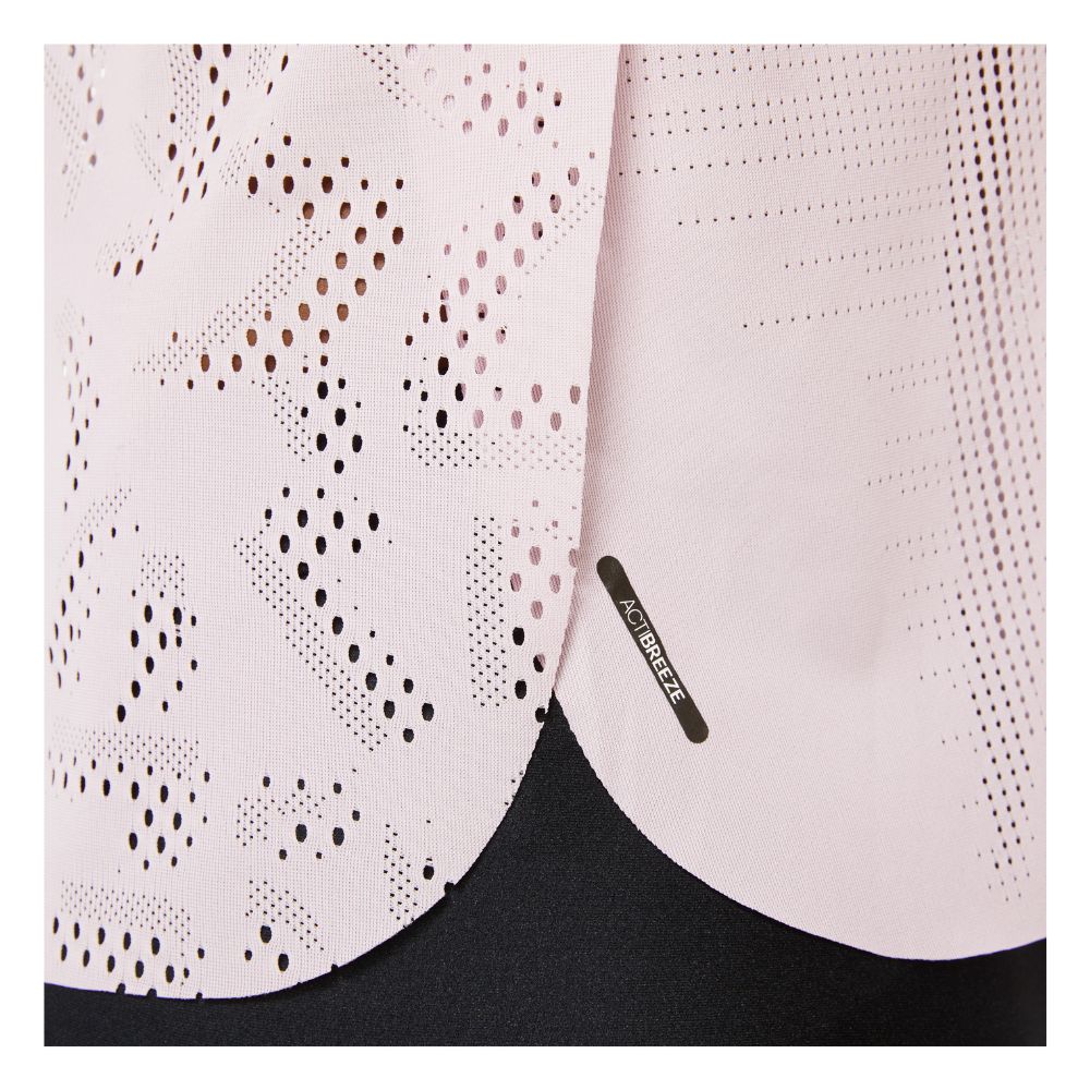 Asics Women's Ventilate Actibreeze Tank Women's Tops - BlackToe Running#colour_barely-rose
