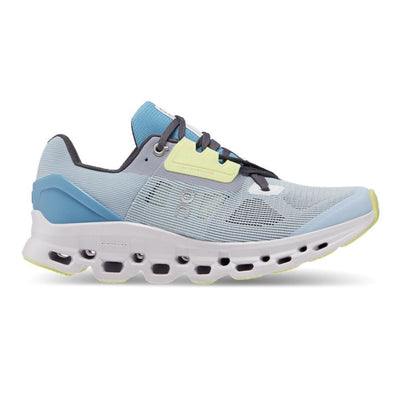 On Running Women's Cloudstratus - BlackToe Running#colour_chambray-lavender