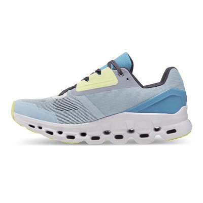 On Running Women's Cloudstratus - BlackToe Running#colour_chambray-lavender