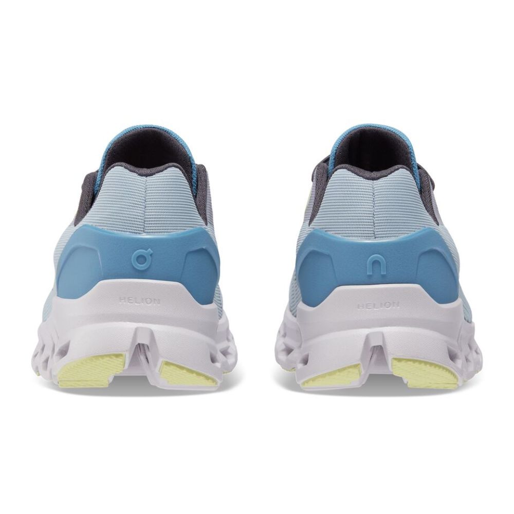 On Running Women's Cloudstratus - BlackToe Running#colour_chambray-lavender
