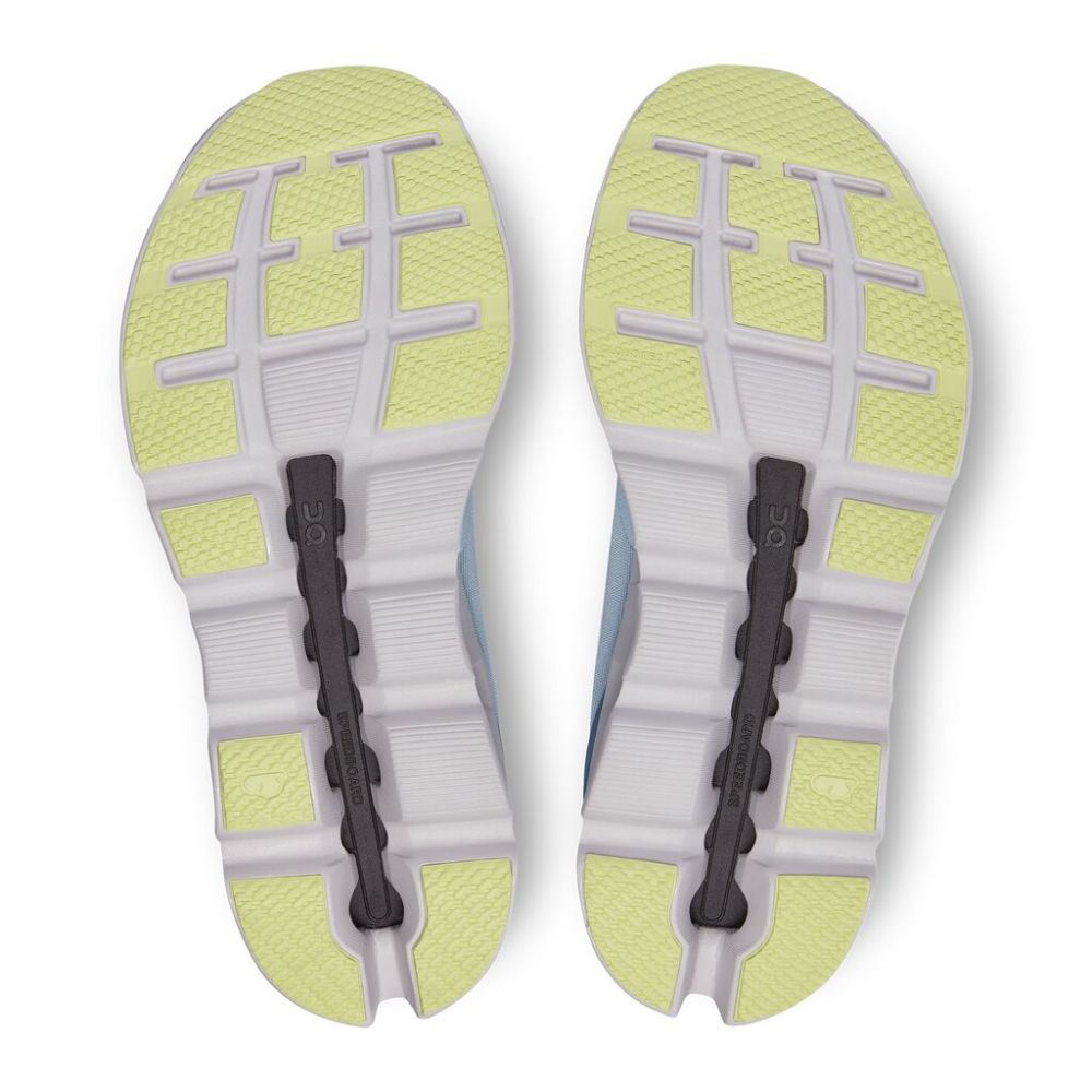 On Running Women's Cloudstratus - BlackToe Running#colour_chambray-lavender