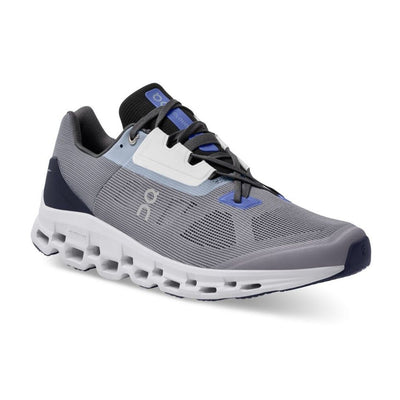 On Running Men's Cloudstratus - BlackToe Running#colour_fossil-midnight