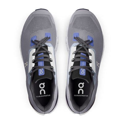 On Running Men's Cloudstratus - BlackToe Running#colour_fossil-midnight