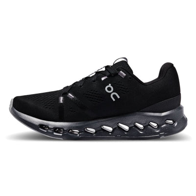 On Running Women's Cloudsurfer Women's Shoes - BlackToe Running#colour_all-black