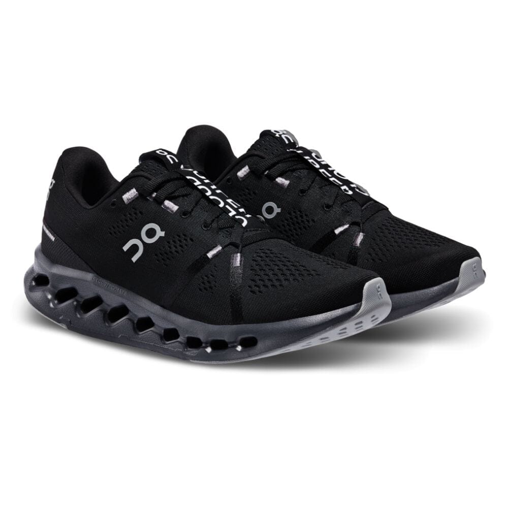 On Running Women's Cloudsurfer Women's Shoes - BlackToe Running#colour_all-black