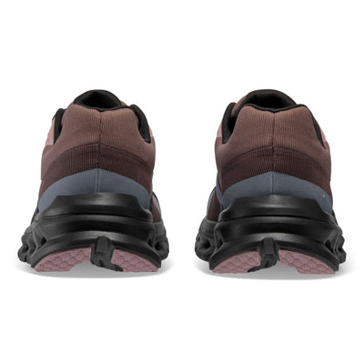 On Running Women's Cloudrunner Waterproof Women's Shoes - BlackToe Running#colour_black-grape