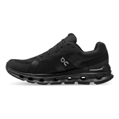 On Running Men's Cloudrunner Waterproof Men's Shoes - BlackToe Running#colour_black