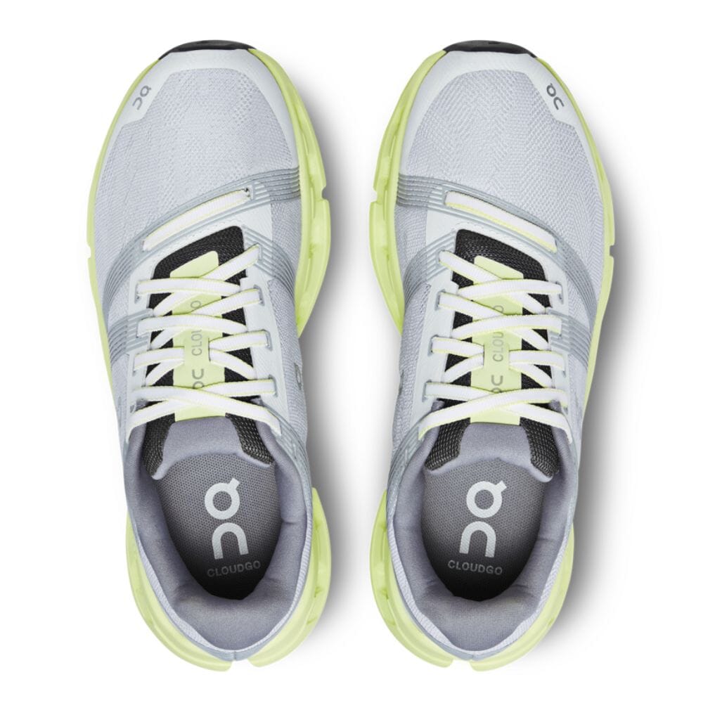 On Running Women's Cloudgo Women's Shoes - BlackToe Running#colour_frost-hay
