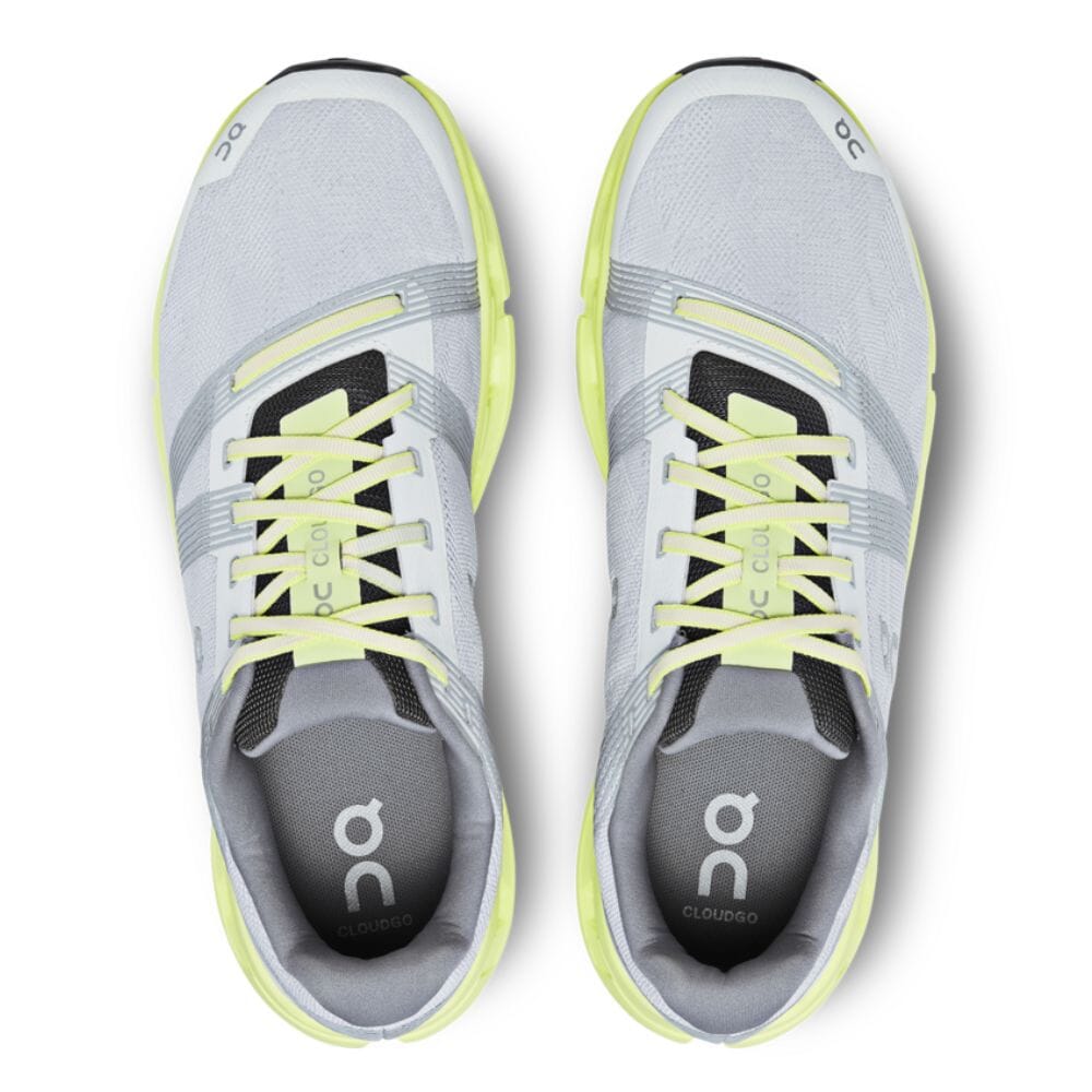 On Running Men's Cloudgo Men's Shoes - BlackToe Running#colour_frost-hay