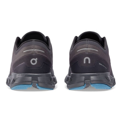 On Running Men's Cloud X 3 Men's Shoes - BlackToe Running#colour_eclipse-magnet