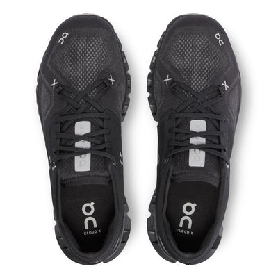 On Running Men's Cloud X 3 Men's Shoes - BlackToe Running#colour_black
