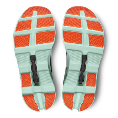 On Running Women's Cloudmonster Women's Shoes - BlackToe Running#colour_undyed-white-creek