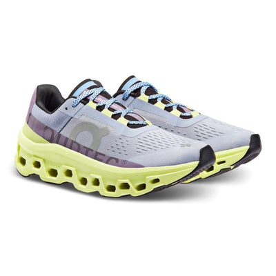 On Running Women's Cloudmonster Women's Shoes - BlackToe Running#colour_nimbus-hay