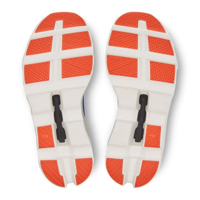 On Running Women's Cloudmonster Women's Shoes - BlackToe Running#colour_frost-cobalt