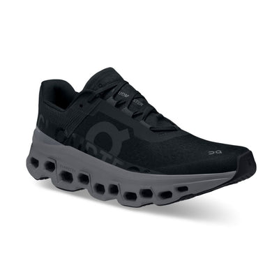 On Running Women's Cloudmonster - BlackToe Running#colour_black-magnet