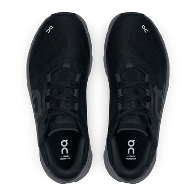 On Running Women's Cloudmonster - BlackToe Running#colour_black-magnet
