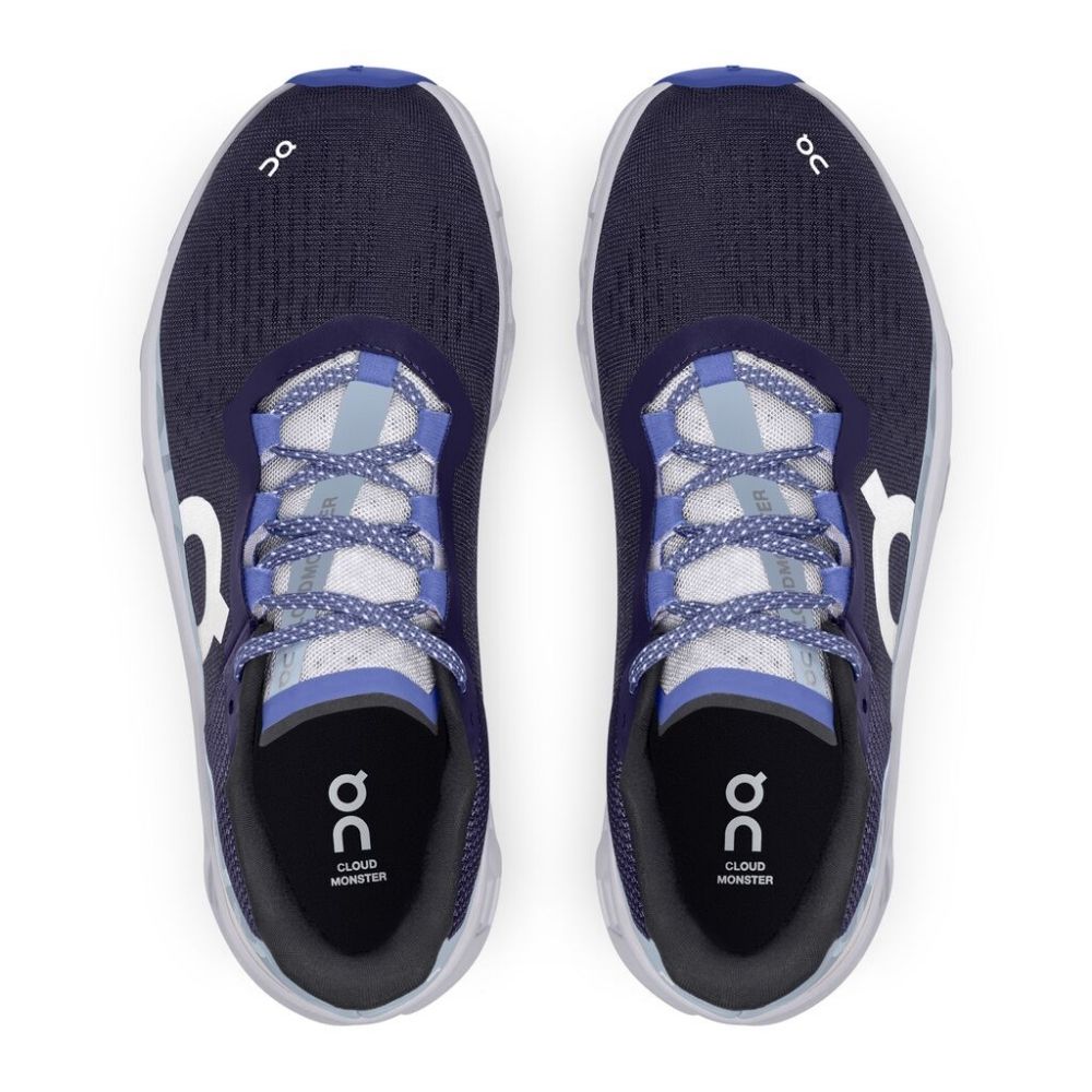 On Running Women's Cloudmonster - BlackToe Running#colour_acai-lavender
