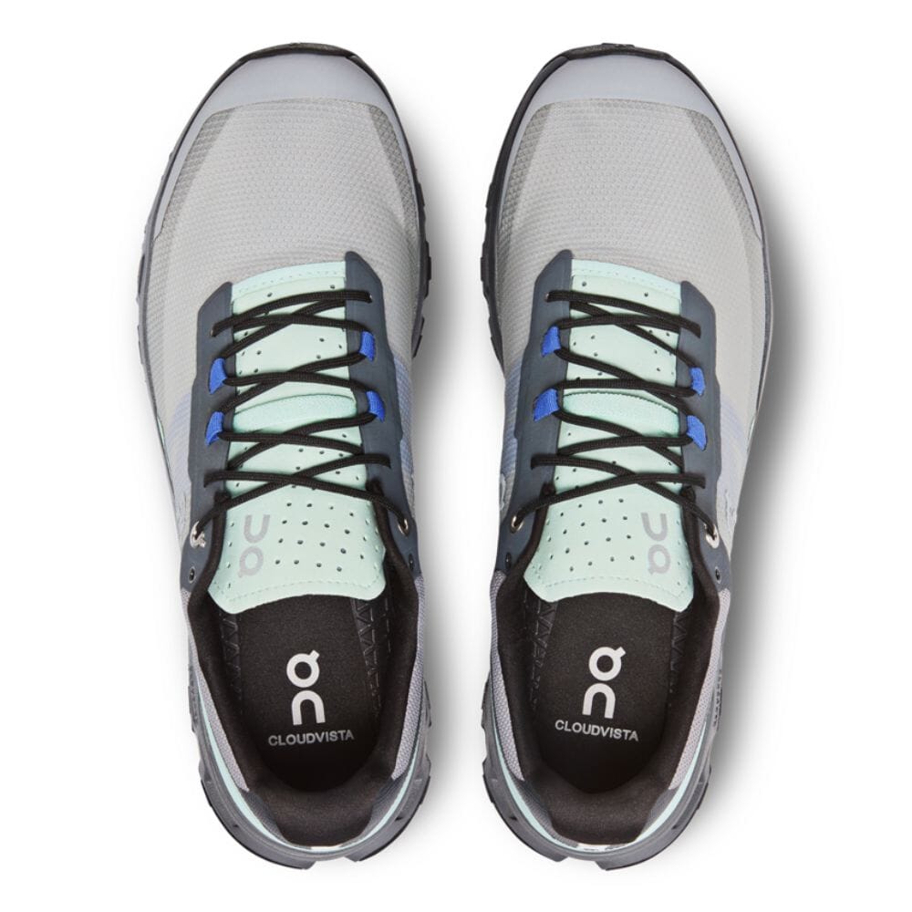 On Running Men's Cloudvista Men's Shoes - BlackToe Running#colour_alloy-black-light-blue