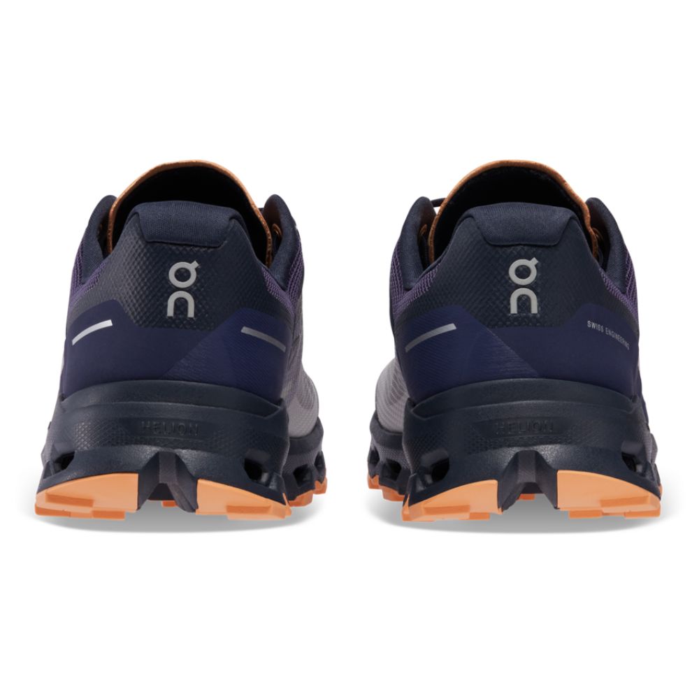 On Running Women's Cloudvista Women's Shoes - BlackToe Running#colour_midnight-copper