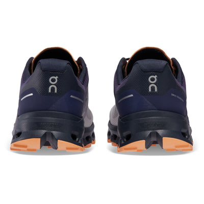 On Running Women's Cloudvista Women's Shoes - BlackToe Running#colour_midnight-copper