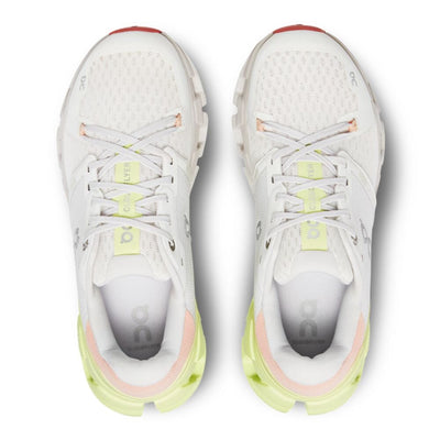 On Running Women's Cloudflyer 4 Women's Shoes - BlackToe Running#colour_white-hay