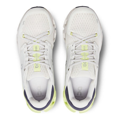 On Running Men's Cloudflyer 4 Men's Shoes - BlackToe Running#colour_white-hay