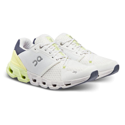 On Running Men's Cloudflyer 4 Men's Shoes - BlackToe Running#colour_white-hay