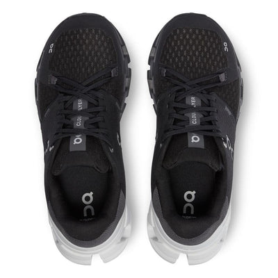 On Running Women's Cloudflyer 4 Women's Shoes - BlackToe Running#colour_black-white