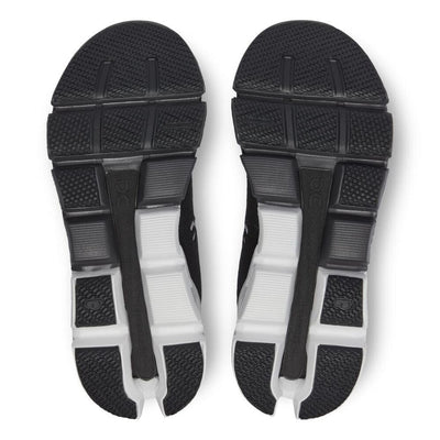 On Running Women's Cloudflyer 4 Women's Shoes - BlackToe Running#colour_black-white