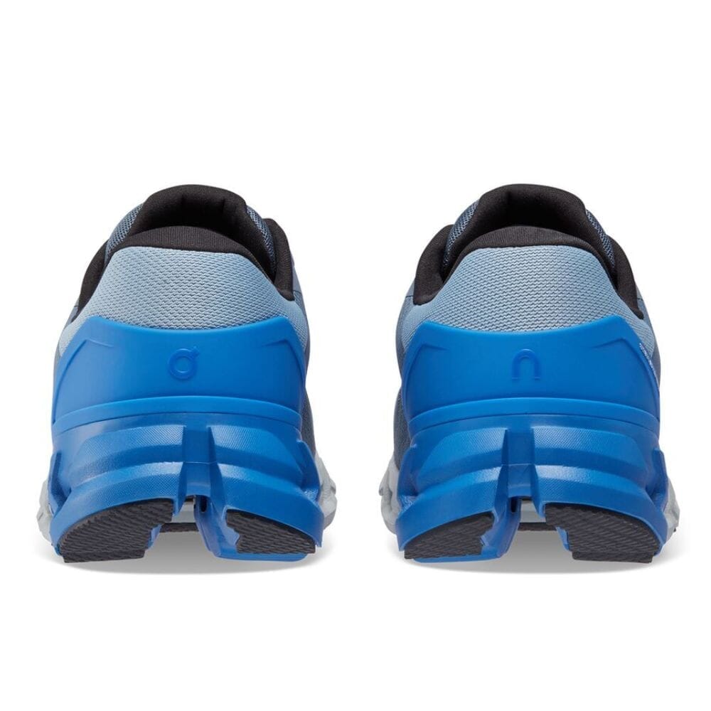 On Running Men's Cloudflyer 4 Men's Shoes - BlackToe Running#colour_metal-lapis