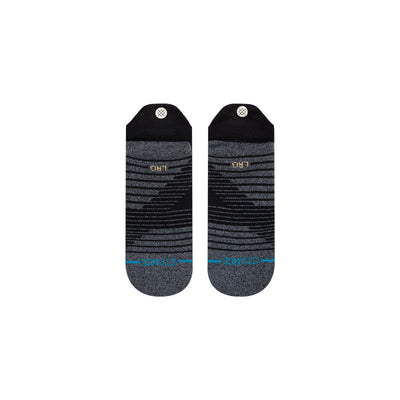 Stance Men's Athletic Tab Socks - BlackToe Running - 