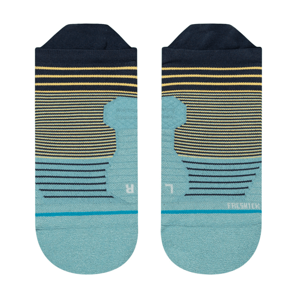 Stance Run Flounder Light Cushion Tab Socks - BlackToe Running