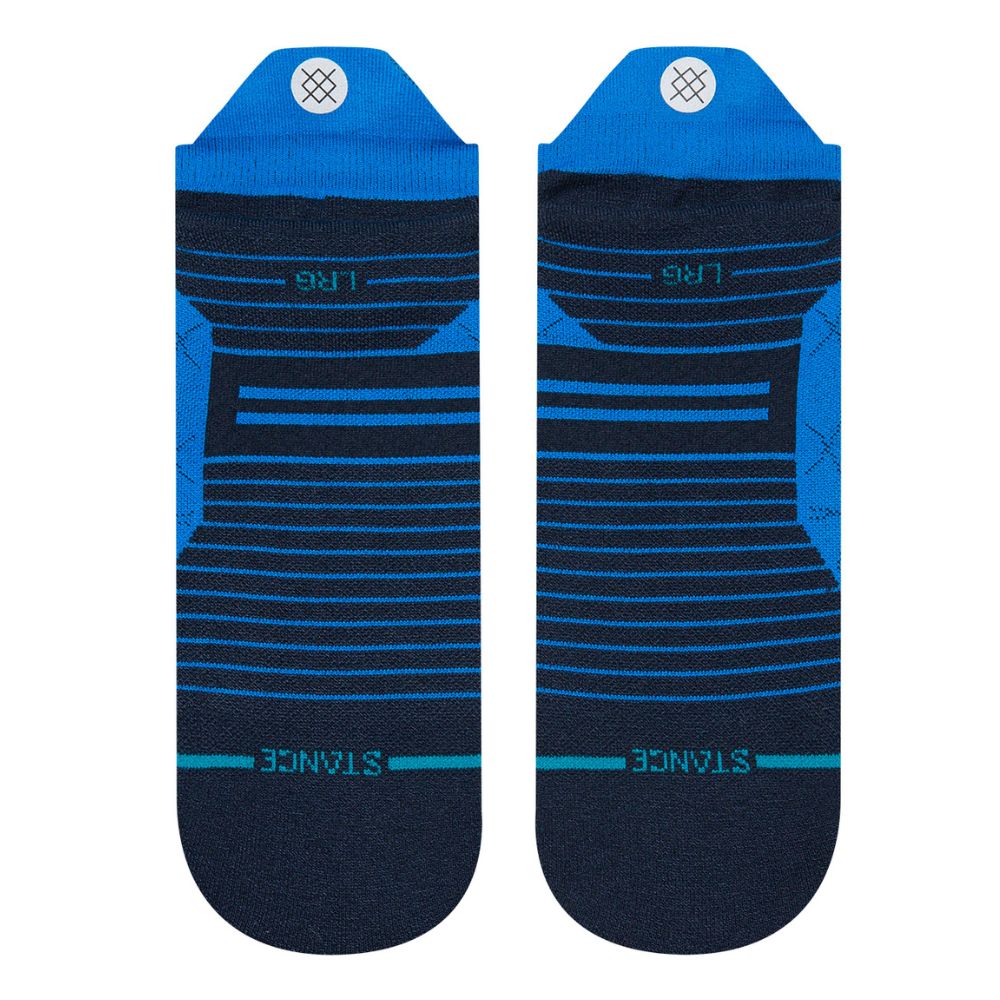 Stance Run Fused Light Cushion Tab Socks - BlackToe Running#colour_royal