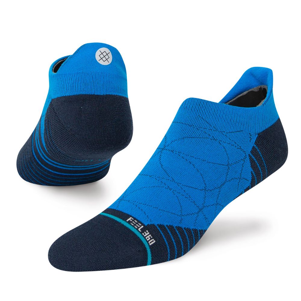 Stance Run Fused Light Cushion Tab Socks - BlackToe Running