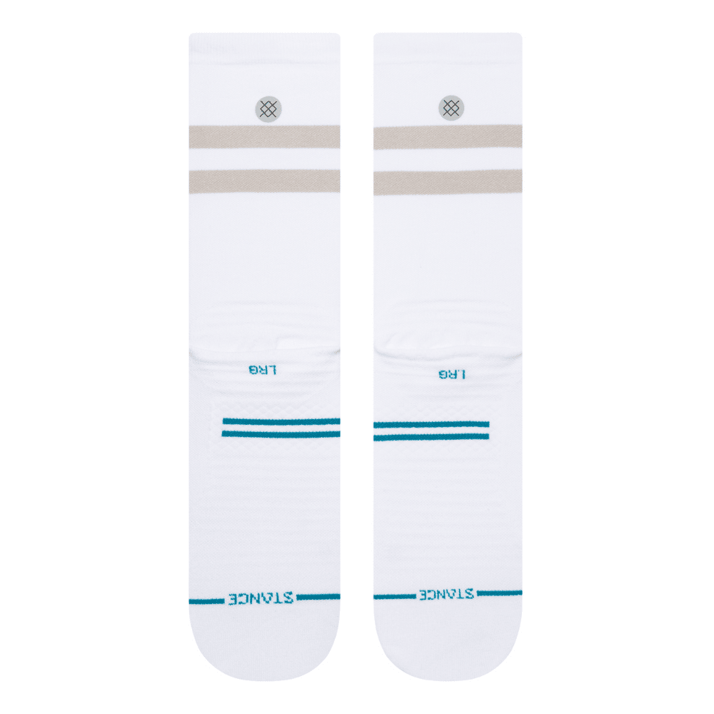 Stance Run Franchise Ultralight Cushion Crew Socks - BlackToe Running