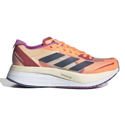 Adidas Women's Adizero Boston 11 Women's Shoes - BlackToe Running#colour_beam-orange-wonder-steel-bliss-orange