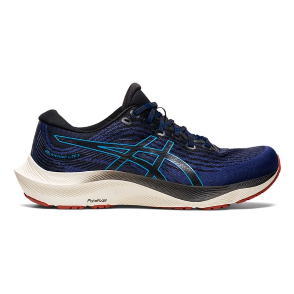Asics Men's Gel-Kayano Lite 3 - BlackToe Running#colour_indigo-blue-black