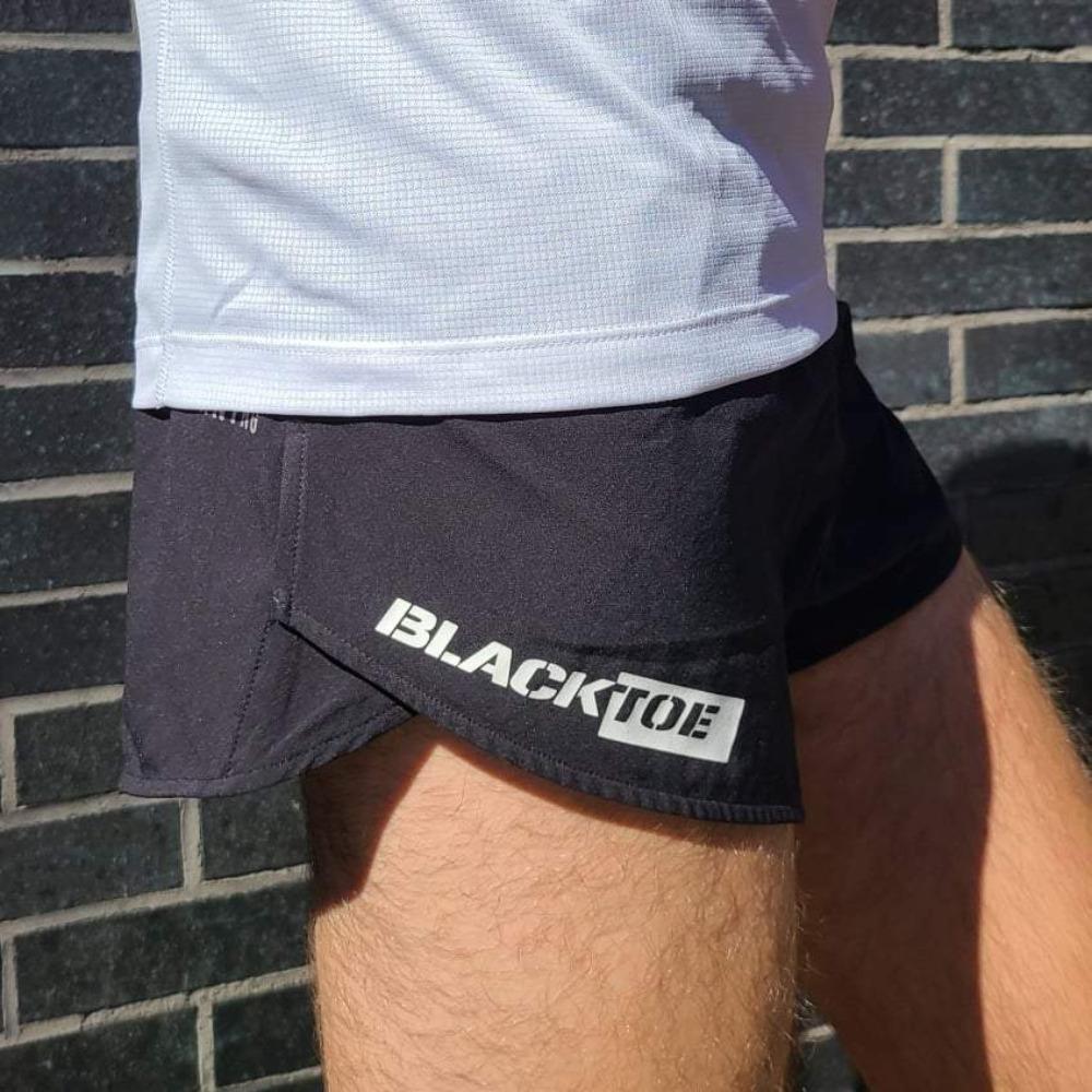 BlackToe Men's NB 3" Split Short Men's Bottoms - BlackToe Running - 