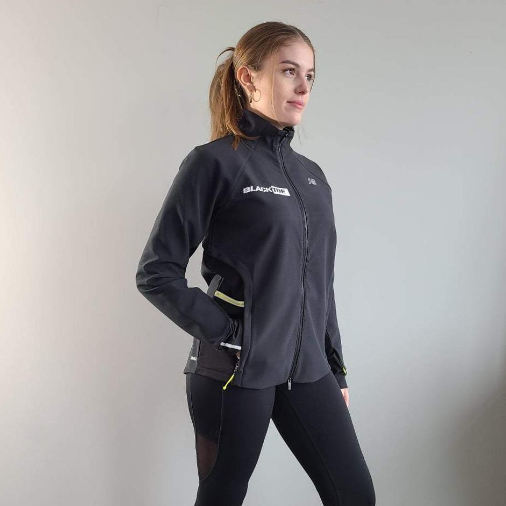 BlackToe Women's NB Impact Run Winter Jacket Women's Tops - BlackToe Running - Black 