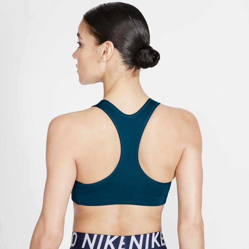 Nike Women's Swoosh Padded Sports Bra Sports Bra - BlackToe Running#colour_valerien-blue-black